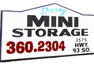 Darby Mini Storage, Darby MT, Montana, darbyministorage.com, storage rental, storage units, rental units, monthly rent, secure storage